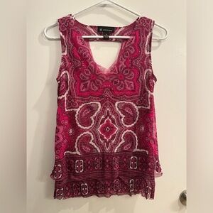 INC International Concepts Women's Sleeveless Top, size medium